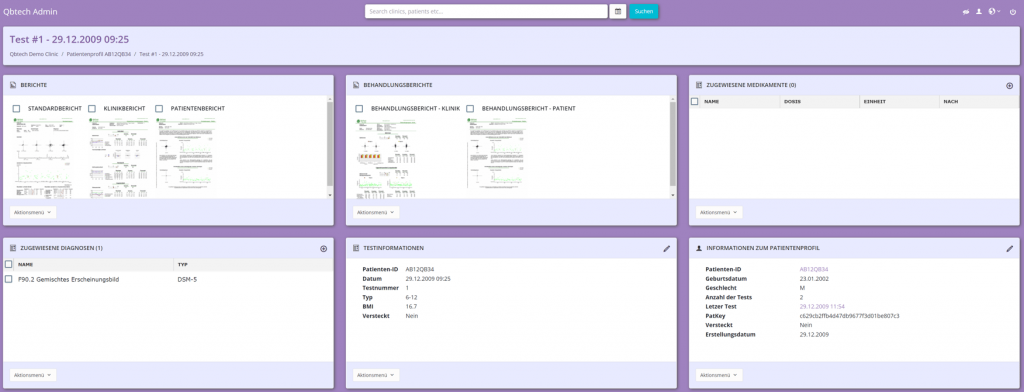 Neues QbTest Administrations-Tool