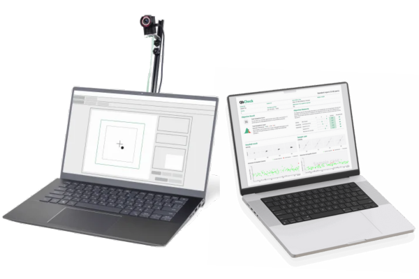 QbTest QbCheck laptops together